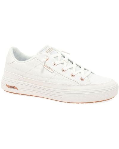 Skechers Arch Fit Arcade Trainers - White
