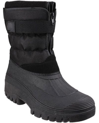 Cotswold Chase Wellingtons - Black