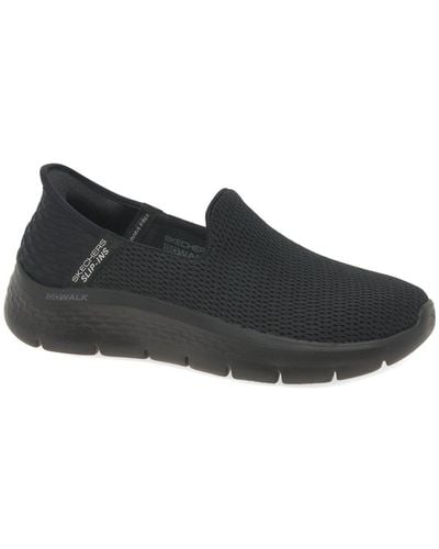 Skechers Slip In Go Walk Flex Sneakers - Black