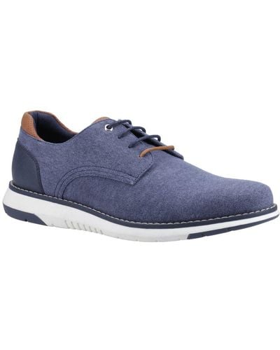Hush Puppies Bruce Lace Up Shoes - Blue