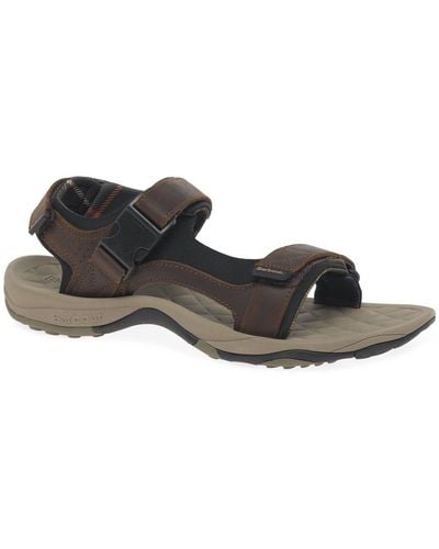 Barbour Pawston Sandals - Brown