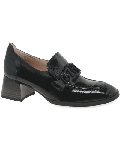 Hispanitas Charliz Block Heel Shoes - Black