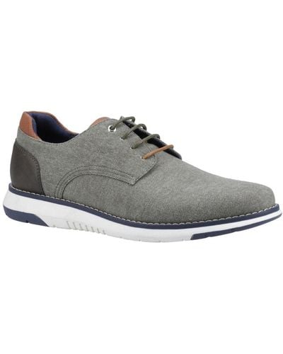 Hush Puppies Bruce Lace Up Shoes - Grey