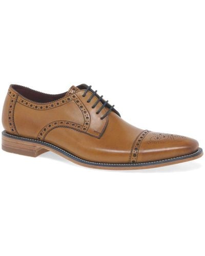 Loake Foley Formal Lace Up Shoes - Brown