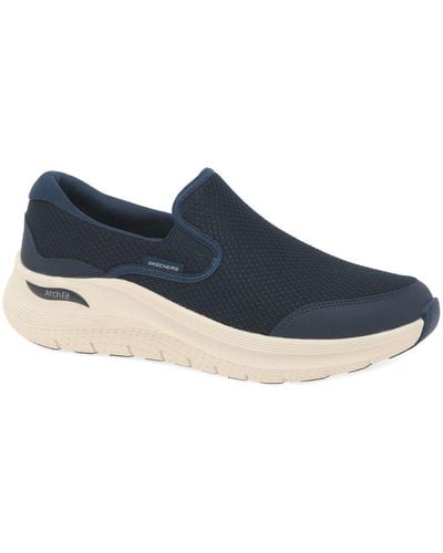 Skechers Arch Fit 2.0 Vallo Trainers - Blue