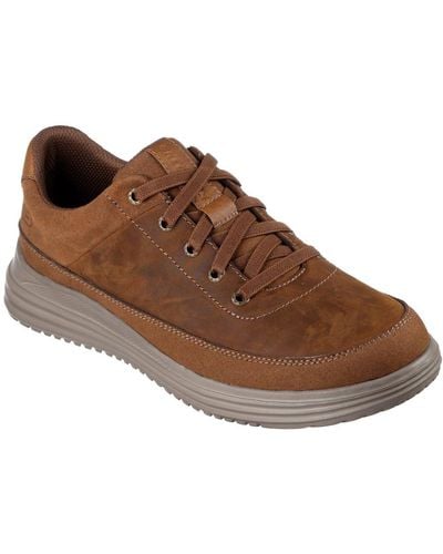 Skechers Proven Aldeno Sneakers - Brown