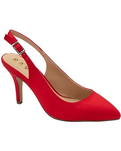 Ravel Kavan Court Shoes - Red