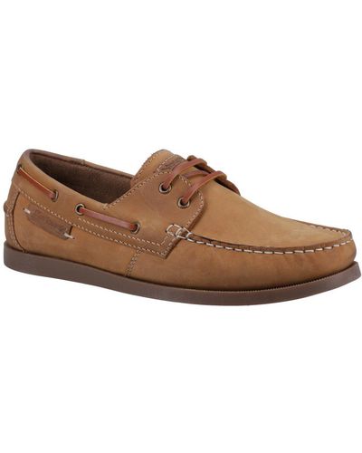 Cotswold Bartrim Boat Shoes - Brown