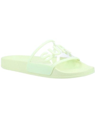 Superga Clear Idendity Sandals - Green