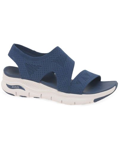 Skechers Arch Fit Brightest Day Sandals - Blue