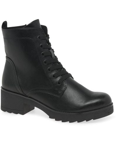 Marco Tozzi Starr Ankle Boots - Black