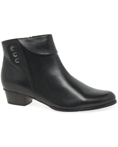 Regarde Le Ciel Stefany 186 Ankle Boots - Black