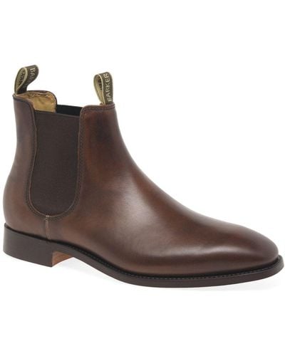 Barker Mansfield Leather Chelsea Boots - Brown