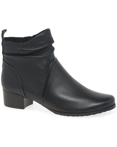 Caprice Fearne Ankle Boots - Black