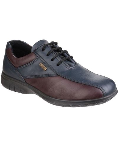 Cotswold Salford 2 Waterproof Lace Up Shoes - Blue
