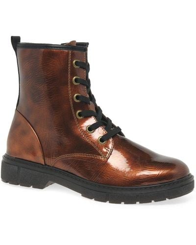 Marco Tozzi Knight Ankle Boots - Brown