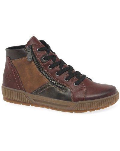 Rieker Lucca Ankle Boots - Brown