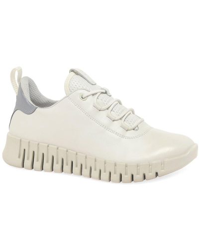 Ecco Gruuv Sports Trainers - White