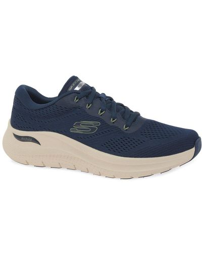 Skechers Arch Fit 2.0 Trainers - Blue