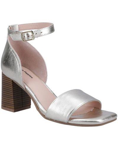 Hush Puppies Kelsey Heeled Sandals - Metallic