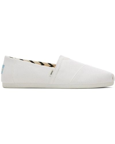 TOMS Alpargata Slip On Shoes - White