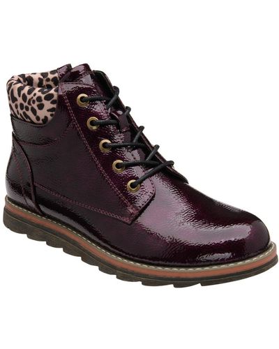 Lotus Lexis Ankle Boots - Brown