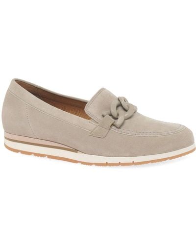Gabor Bea Loafers - White