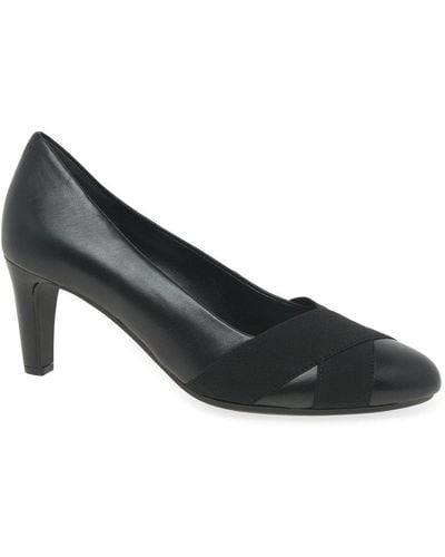 Gabor Embassy Court Shoes - Black