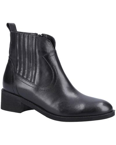 Riva Georgie Ankle Boots - Black