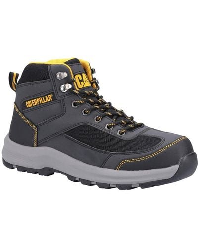 Caterpillar Elmore Mid Safety Hiking Boots - Grey