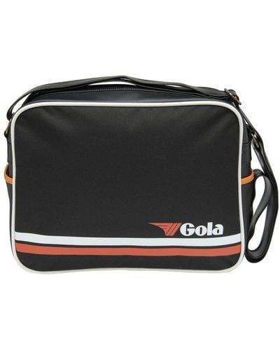 Gola Redford Strip Messenger Bag - Black