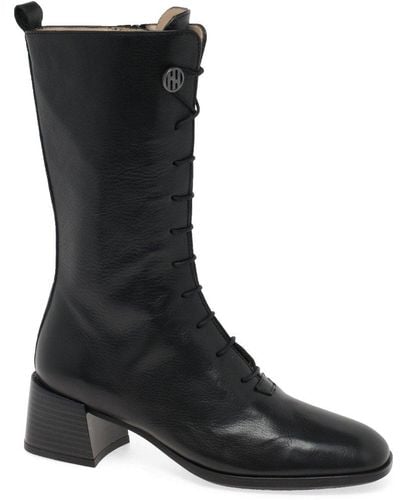 Hispanitas Alexa Calf Length Boots - Black