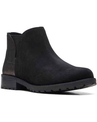 Clarks Clarkwell Demi Ankle Boots - Black