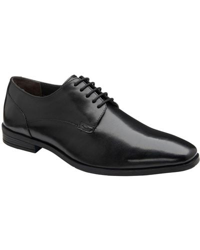 Frank Wright Griffin Derby Shoes - Black