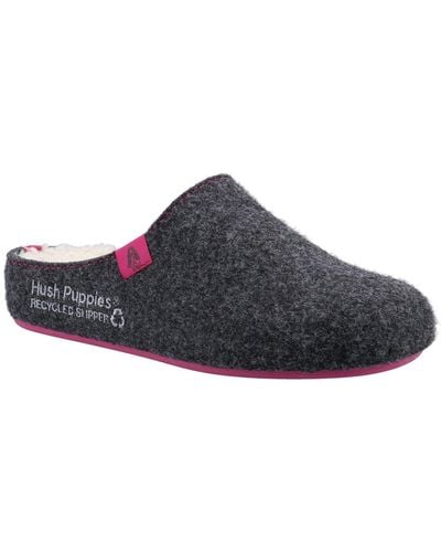 Hush Puppies The Good Slipper Slippers Size: 3 - Blue