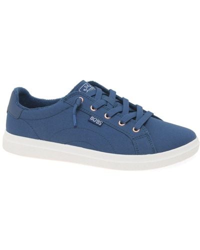 Skechers Bobs D Vine Canvas Shoes - Blue