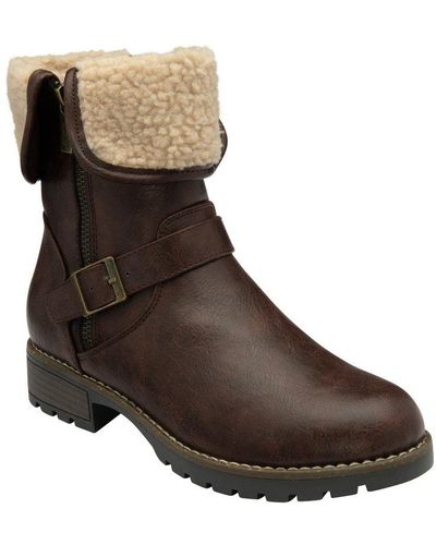 Lotus Misha Ankle Boots - Brown