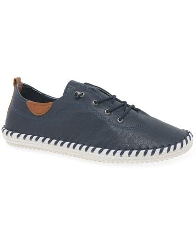 Lunar St Ives Casual Shoes - Blue