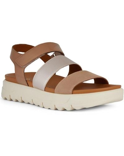 Geox D Xand 2.1s B Sandals - Brown