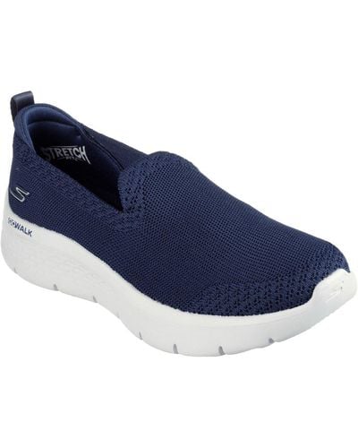 Skechers Go Walk Flex Bright Summer Sneakers - Blue