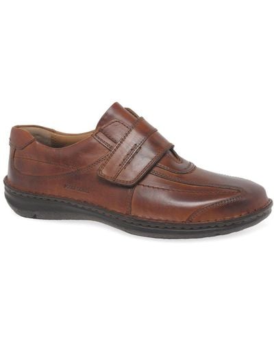 Josef Seibel Alec Extra Wide Fit Casual Shoes - Brown