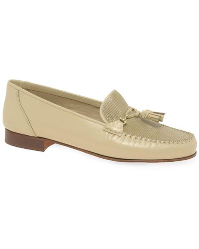 Charles Clinkard Poppy Loafers - Natural