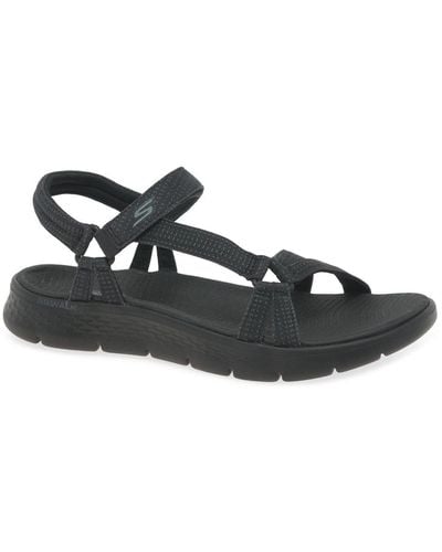 Skechers Go Walk Flex Sublime Sandals - Black