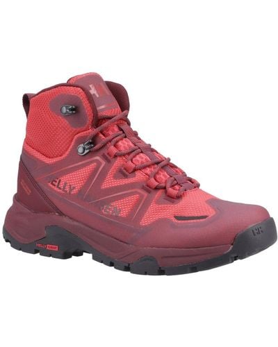 Helly Hansen Cascade Mid Hiker Walking Boots - Red