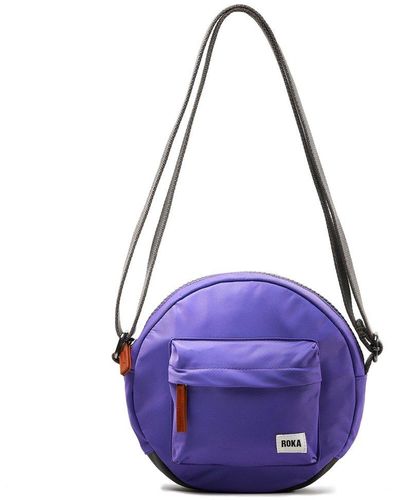 Roka Paddington B Small Messenger Bag - Purple
