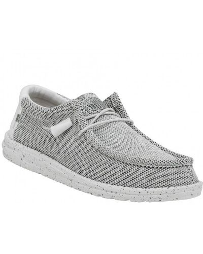 Hey Dude Wally Sox Shoes Size: 7 - Grey