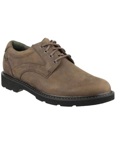 Rockport Charlesview Mens Casual Lace Up Shoes - Brown