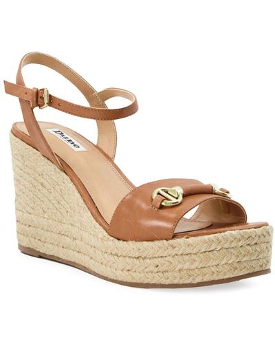 Dune Kai Wedge Sandals - Metallic