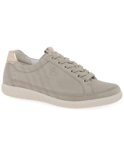 Gabor Amulet Wide Fit Sneakers - Grey