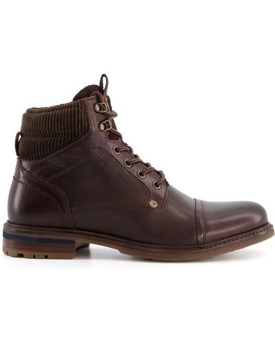 Dune Candor Boots - Brown